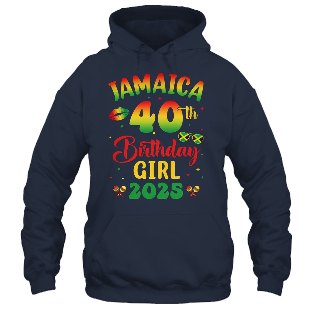 Jamaica 40th Birthday Girl 2025 Party Matching Group Shirt & Tank Top | teecentury