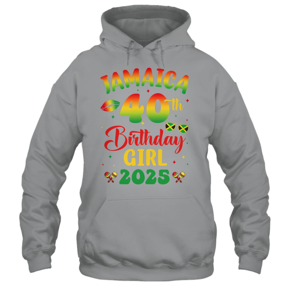 Jamaica 40th Birthday Girl 2025 Party Matching Group Shirt & Tank Top | teecentury