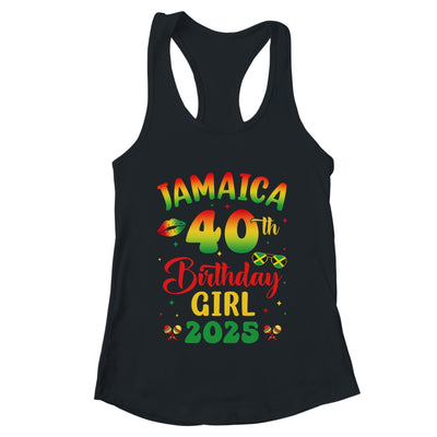 Jamaica 40th Birthday Girl 2025 Party Matching Group Shirt & Tank Top | teecentury