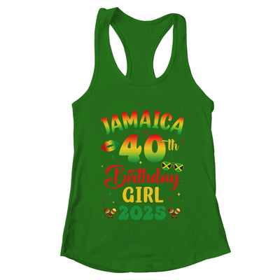 Jamaica 40th Birthday Girl 2025 Party Matching Group Shirt & Tank Top | teecentury