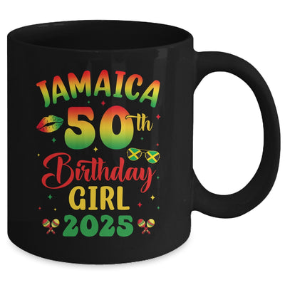 Jamaica 50th Birthday Girl 2025 Party Matching Group Mug | teecentury