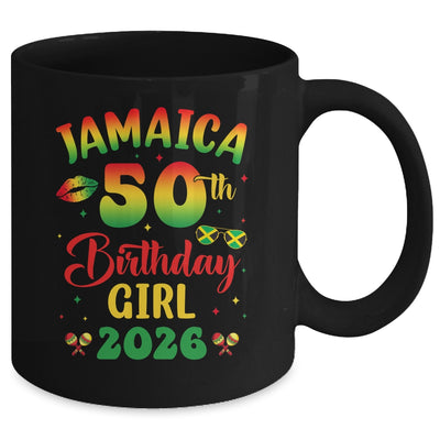 Jamaica 50th Birthday Girl 2026 Party Matching Group Mug | teecentury
