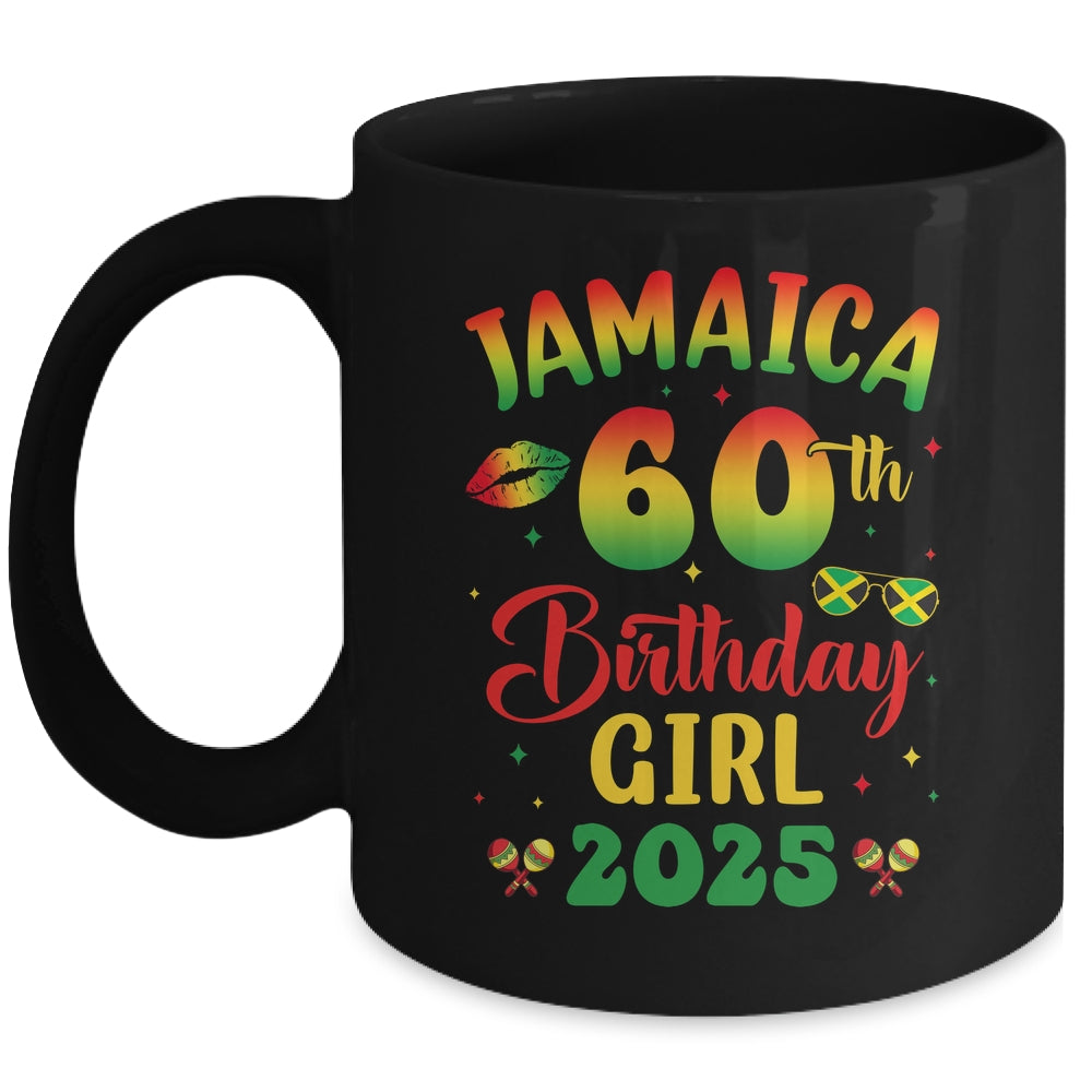 Jamaica 60th Birthday Girl 2025 Party Matching Group Mug | teecentury