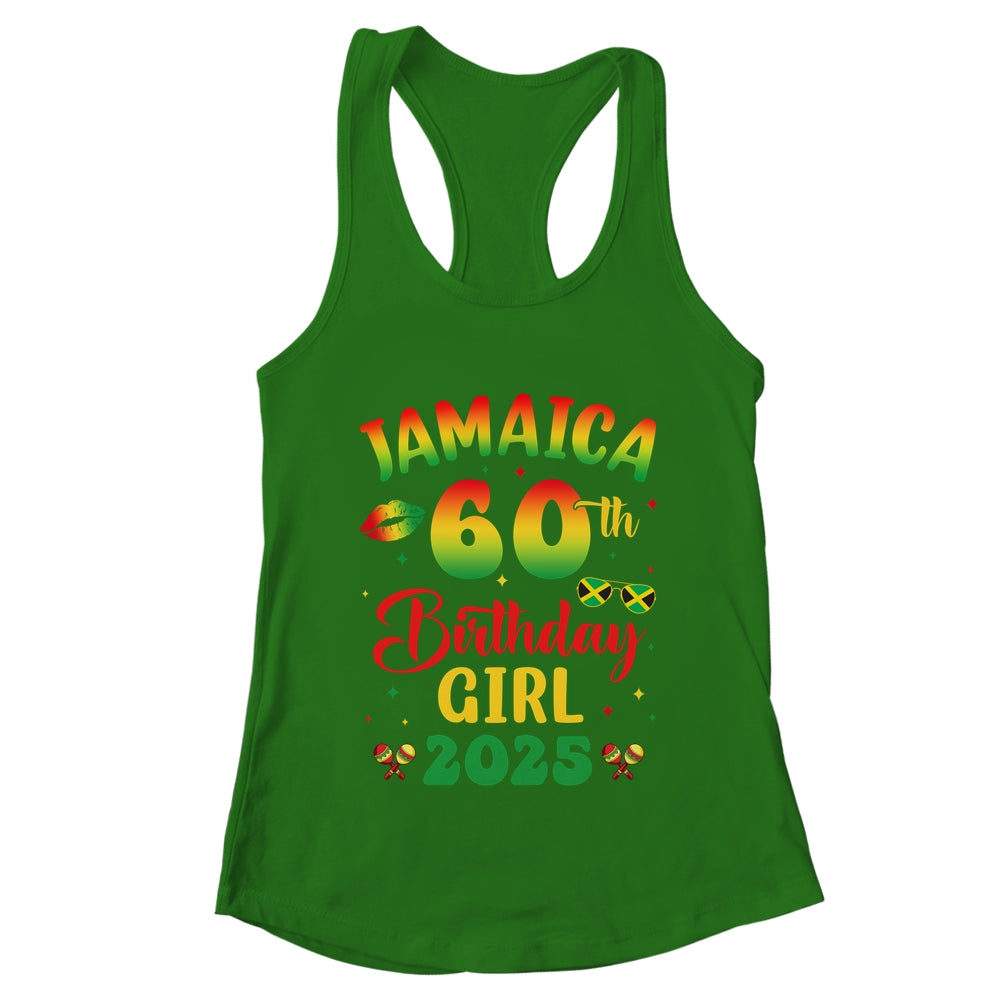 Jamaica 60th Birthday Girl 2025 Party Matching Group Shirt & Tank Top | teecentury