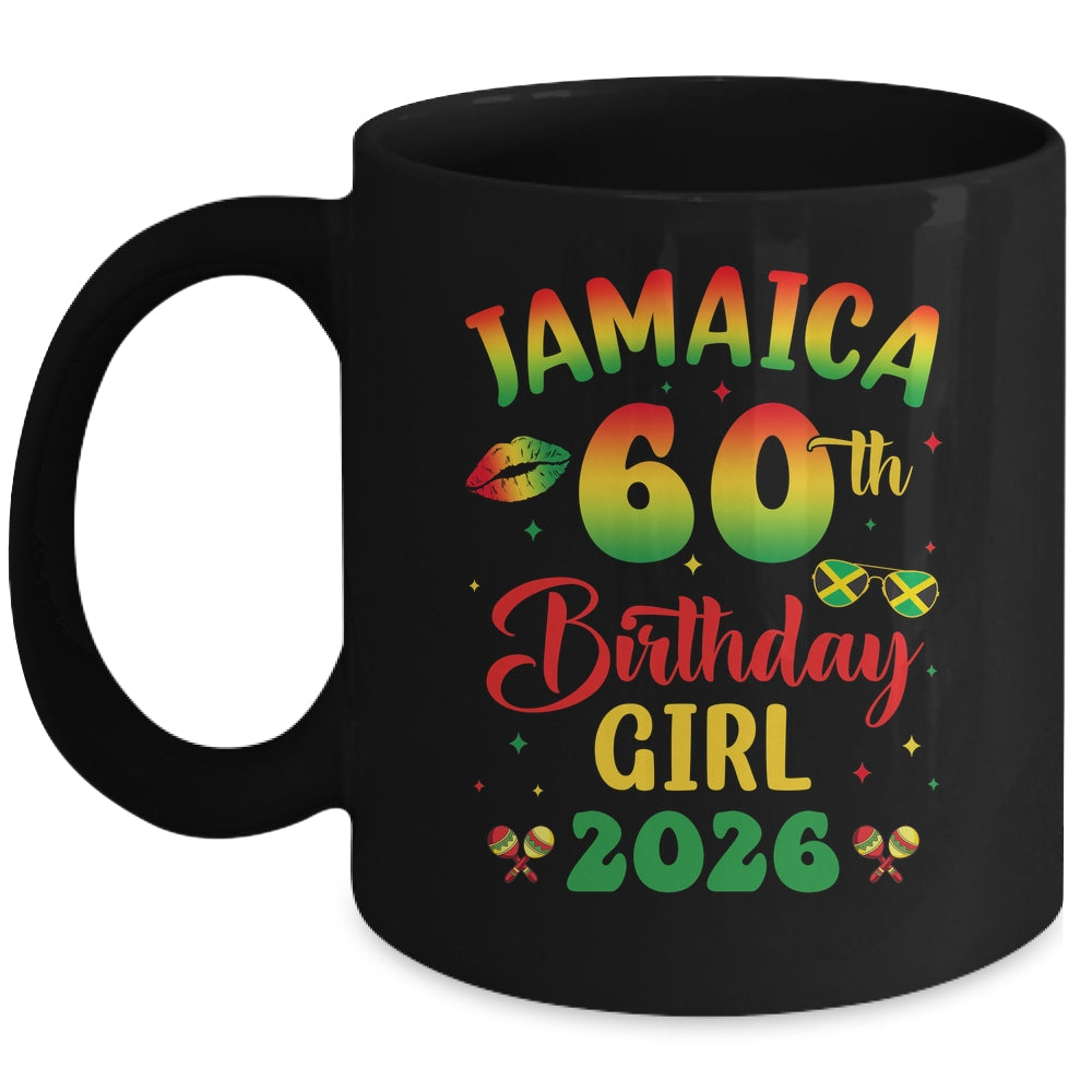 Jamaica 60th Birthday Girl 2026 Party Matching Group Mug | teecentury