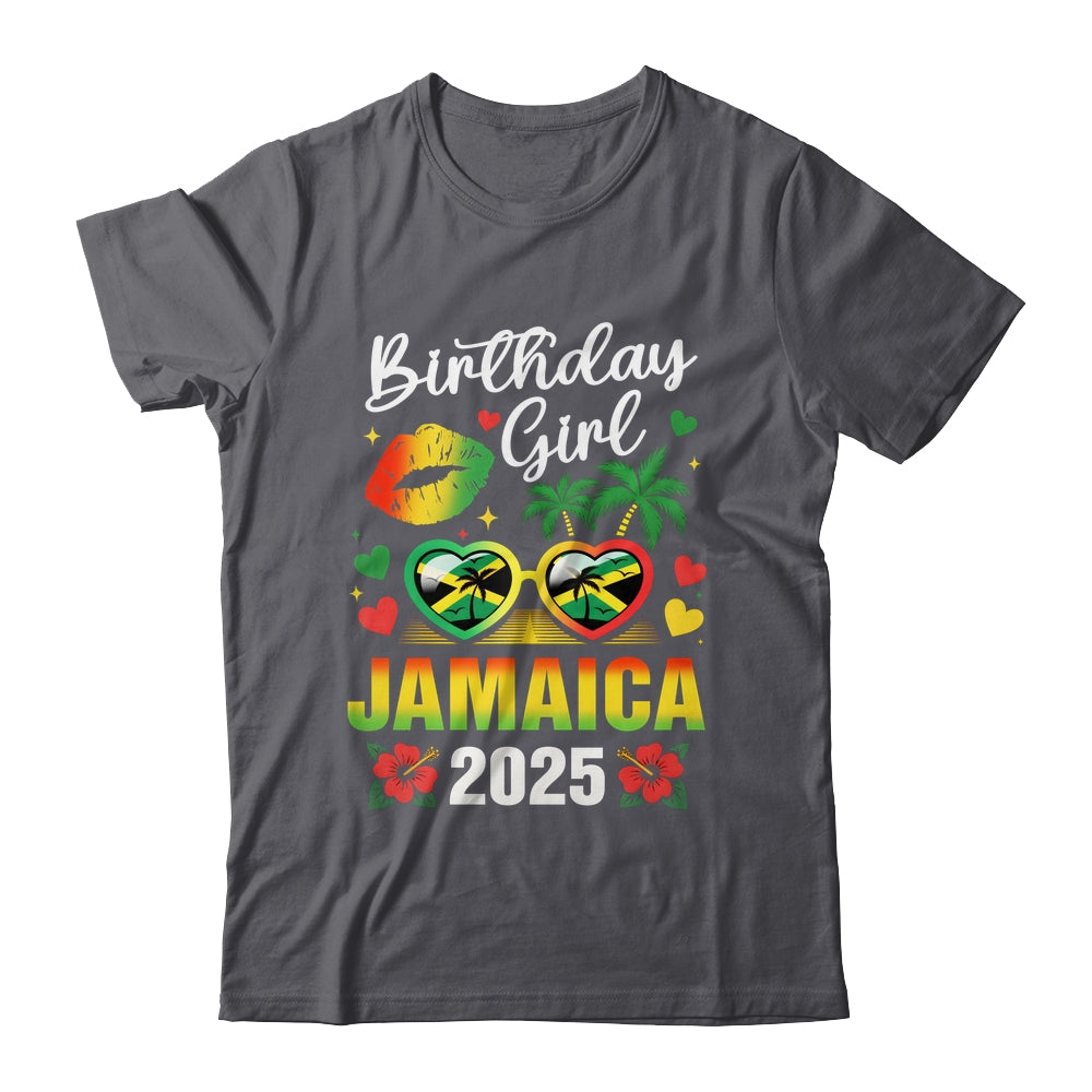 Jamaica Birthday Girl 2025 Birthday Party Squad Girls Trip Shirt & Tank Top | teecentury