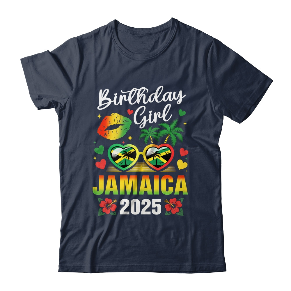 Jamaica Birthday Girl 2025 Birthday Party Squad Girls Trip Shirt & Tank Top | teecentury