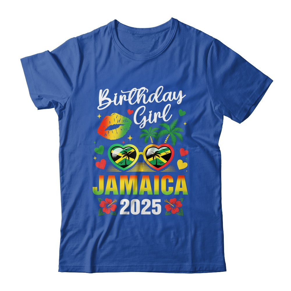 Jamaica Birthday Girl 2025 Birthday Party Squad Girls Trip Shirt & Tank Top | teecentury