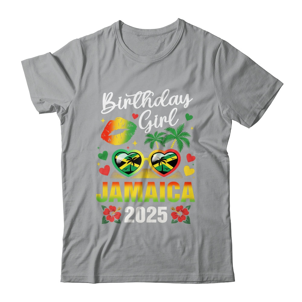 Jamaica Birthday Girl 2025 Birthday Party Squad Girls Trip Shirt & Tank Top | teecentury