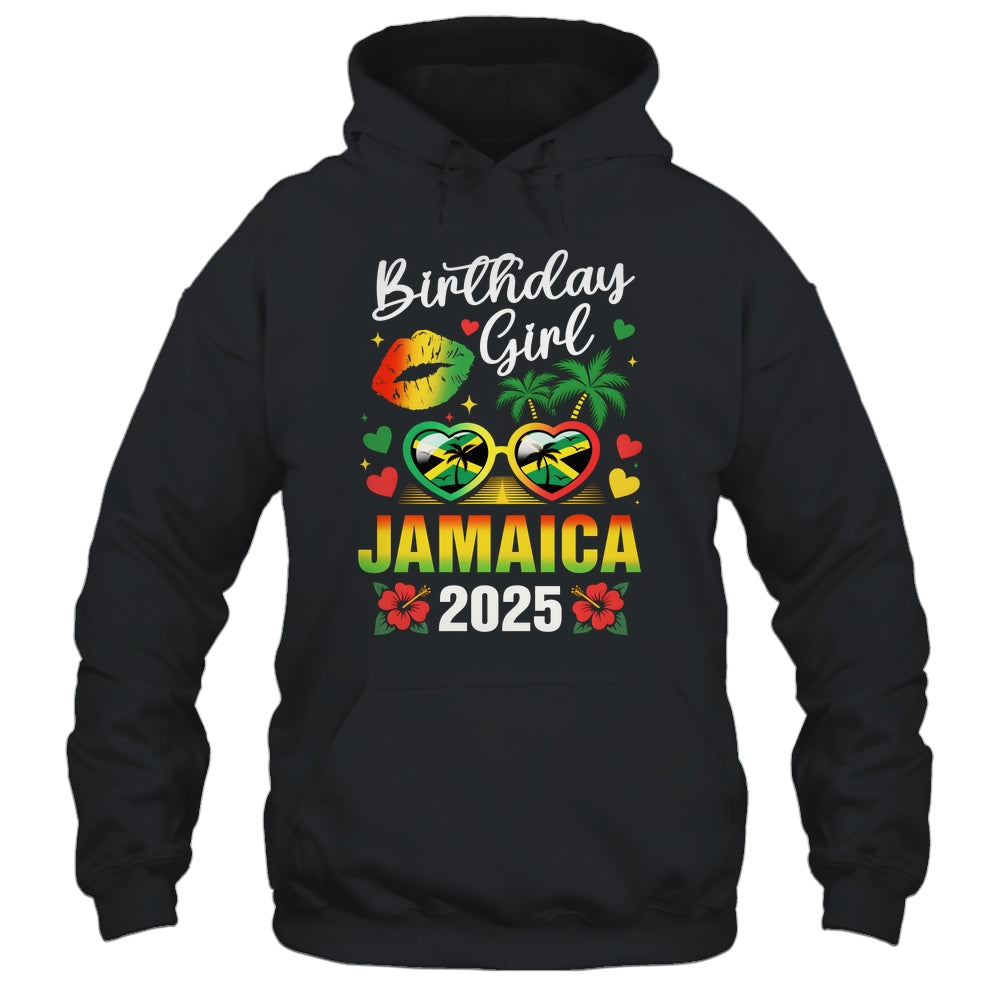Jamaica Birthday Girl 2025 Birthday Party Squad Girls Trip Shirt & Tank Top | teecentury