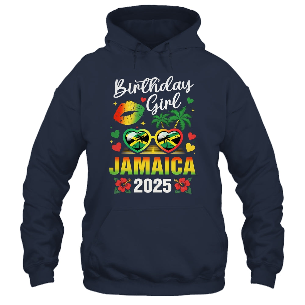 Jamaica Birthday Girl 2025 Birthday Party Squad Girls Trip Shirt & Tank Top | teecentury