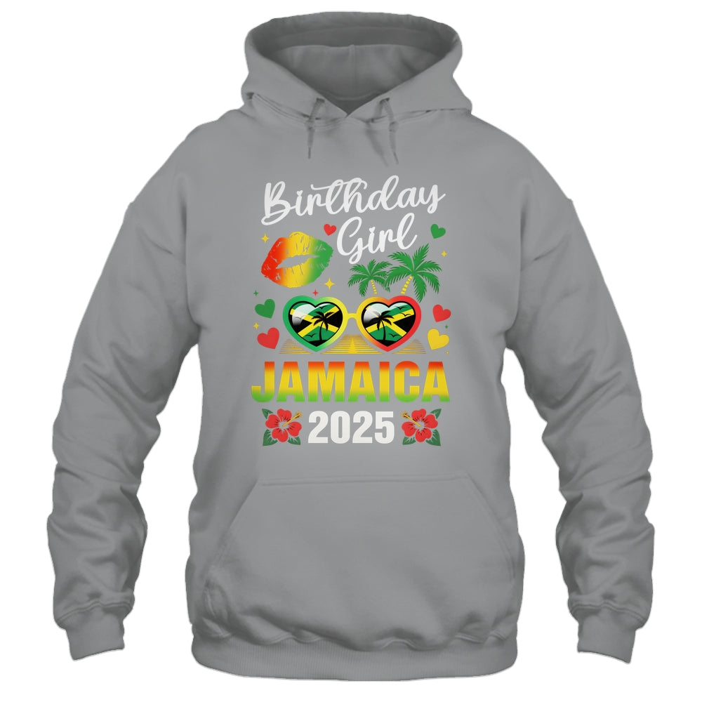 Jamaica Birthday Girl 2025 Birthday Party Squad Girls Trip Shirt & Tank Top | teecentury