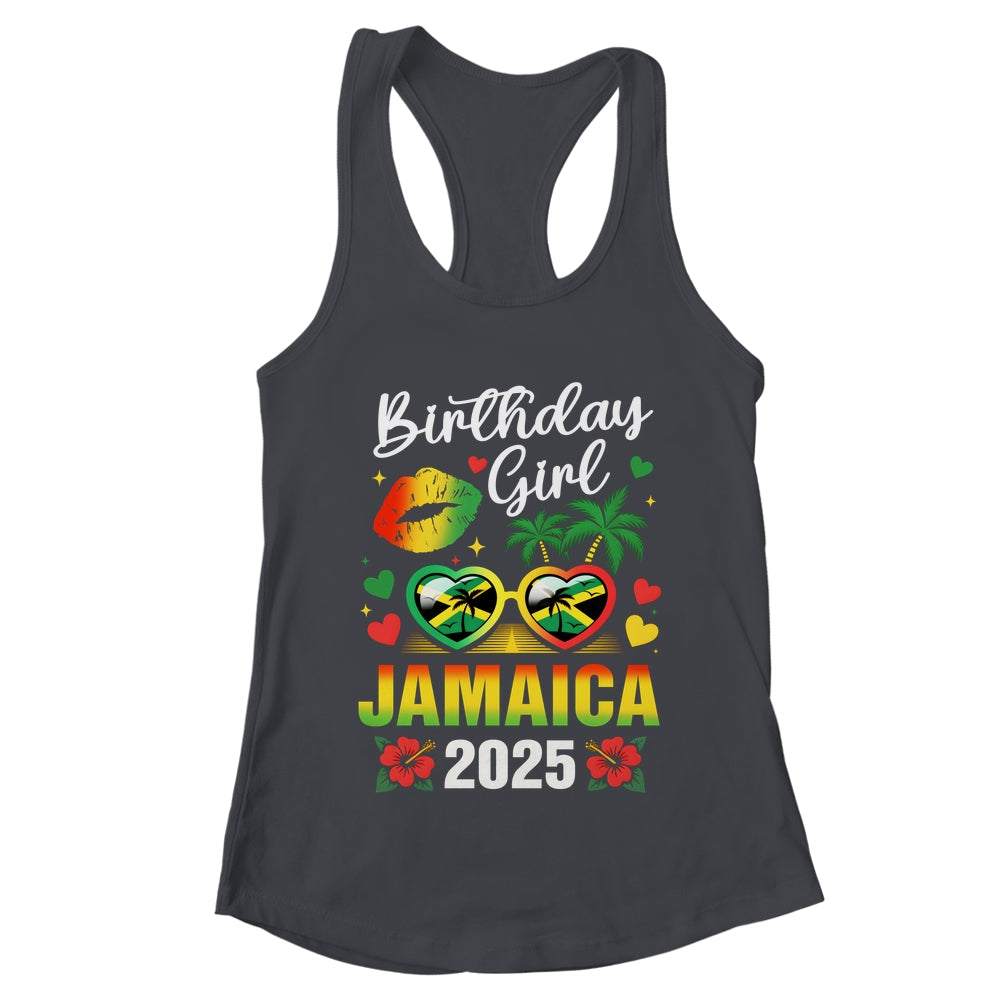 Jamaica Birthday Girl 2025 Birthday Party Squad Girls Trip Shirt & Tank Top | teecentury