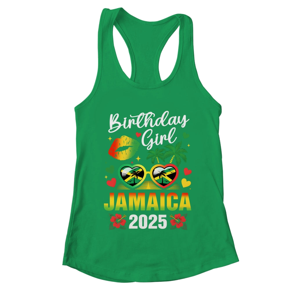 Jamaica Birthday Girl 2025 Birthday Party Squad Girls Trip Shirt & Tank Top | teecentury