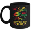 Jamaica Birthday Girl Party A Queen Was Born In April Mug | teecentury