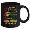 Jamaica Birthday Girl Party A Queen Was Born In December Mug | teecentury