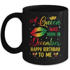 Jamaica Birthday Girl Party A Queen Was Born In December Mug | teecentury