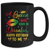 Jamaica Birthday Girl Party A Queen Was Born In December Mug | teecentury