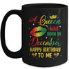 Jamaica Birthday Girl Party A Queen Was Born In December Mug | teecentury
