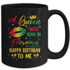 Jamaica Birthday Girl Party A Queen Was Born In February Mug | teecentury