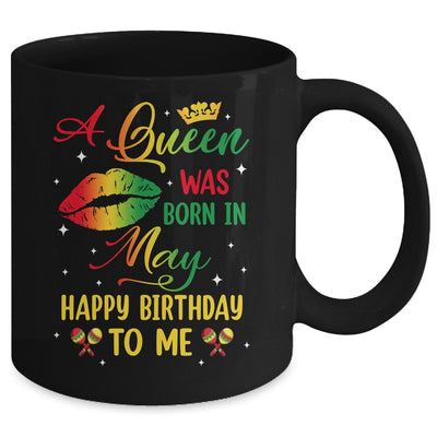 Jamaica Birthday Girl Party A Queen Was Born In May Mug | teecentury