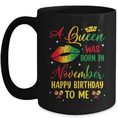Jamaica Birthday Girl Party A Queen Was Born In November Mug | teecentury