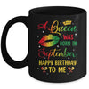 Jamaica Birthday Girl Party A Queen Was Born In September Mug | teecentury