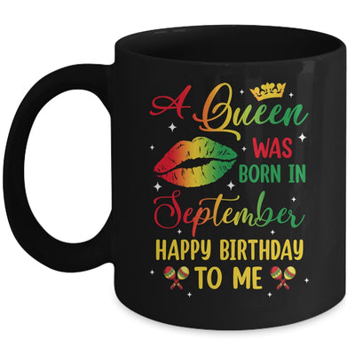 Jamaica Birthday Girl Party A Queen Was Born In September Mug | teecentury