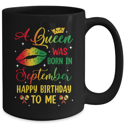 Jamaica Birthday Girl Party A Queen Was Born In September Mug | teecentury