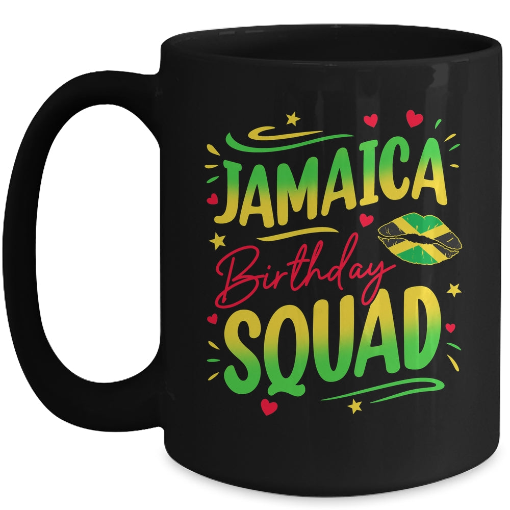 Jamaica Birthday Squad Girls Trip 2025 Women Vacation Party Mug | teecentury