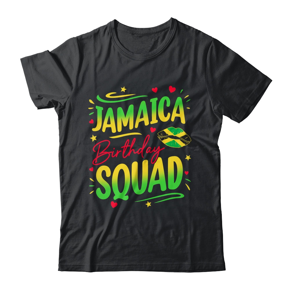 Jamaica Birthday Squad Girls Trip 2025 Women Vacation Party Shirt & Tank Top | teecentury
