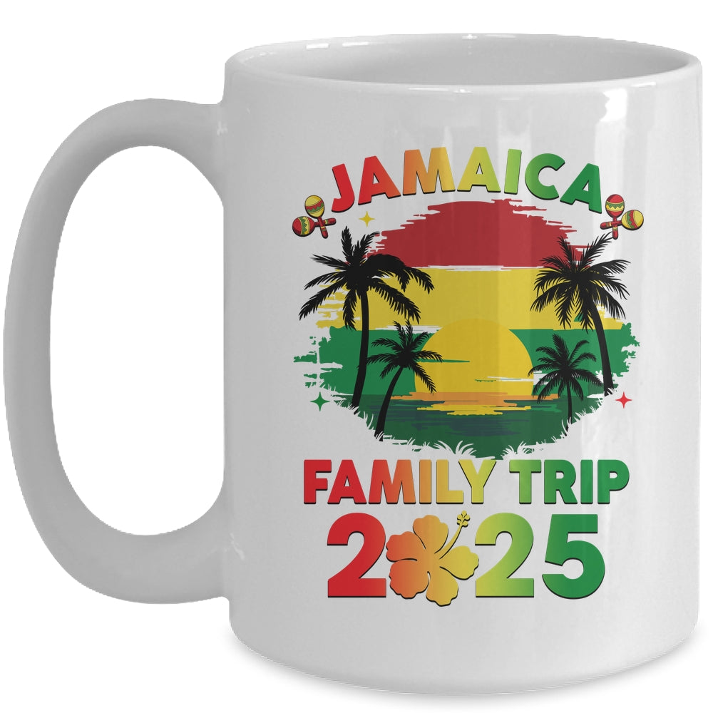 Jamaica Family Trip 2025 Beach Vacation Jamaican Caribbean Mug | teecentury