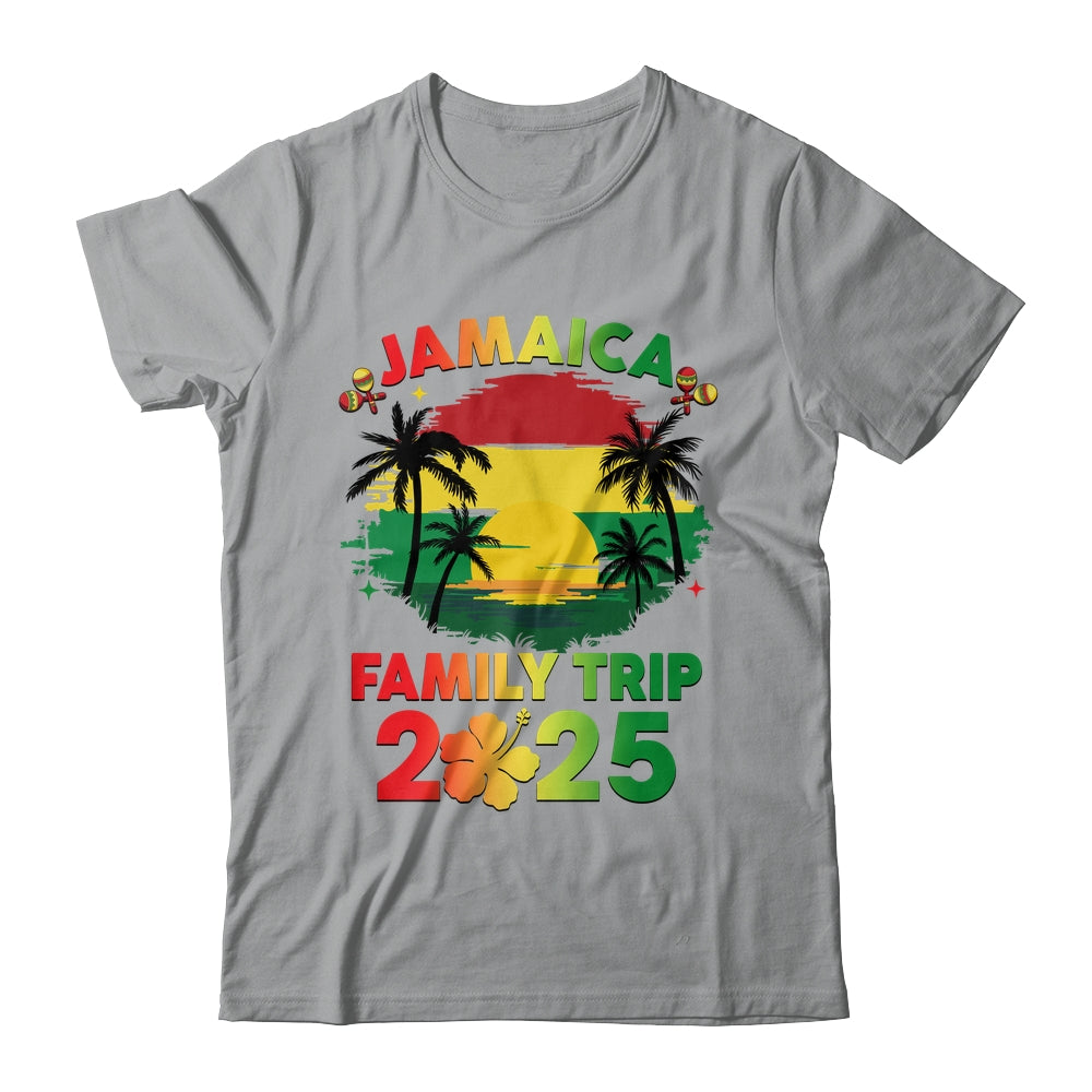 Jamaica Family Trip 2025 Beach Vacation Jamaican Caribbean Shirt & Tank Top | teecentury