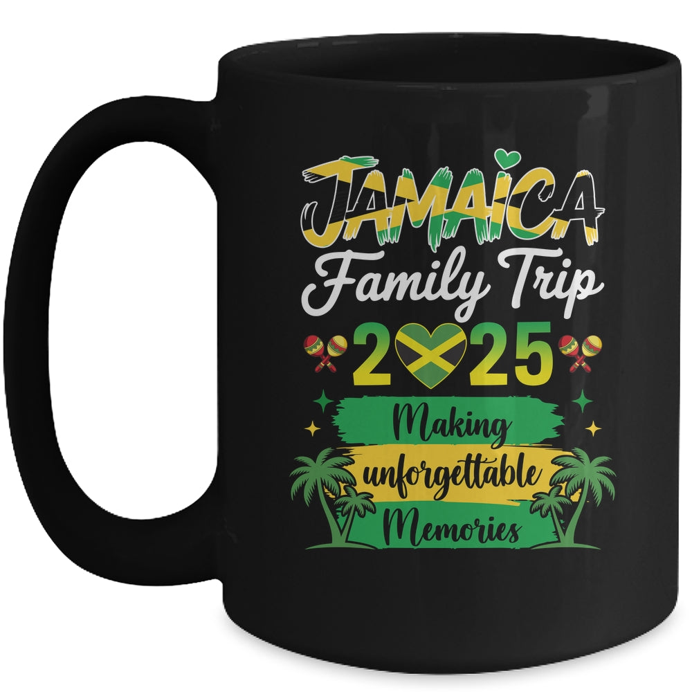 Jamaica Family Trip 2025 Making Memories Vacation Matching Mug | teecentury