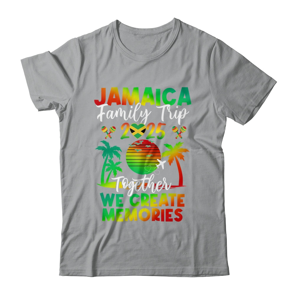 Jamaica Family Trip 2025 We Create Memories Jamaica Vacation Shirt & Tank Top | teecentury