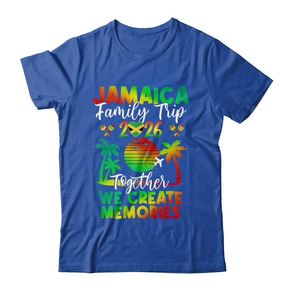Jamaica Family Trip 2026 We Create Memories Jamaica Vacation Shirt & Tank Top | teecentury