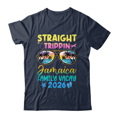 Jamaica Family Vacay Vacation 2026 Straight Trippin Shirt & Tank Top | teecentury