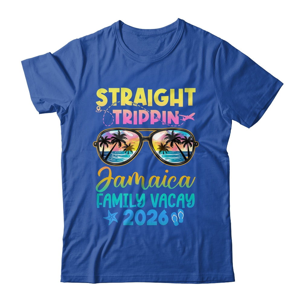 Jamaica Family Vacay Vacation 2026 Straight Trippin Shirt & Tank Top | teecentury