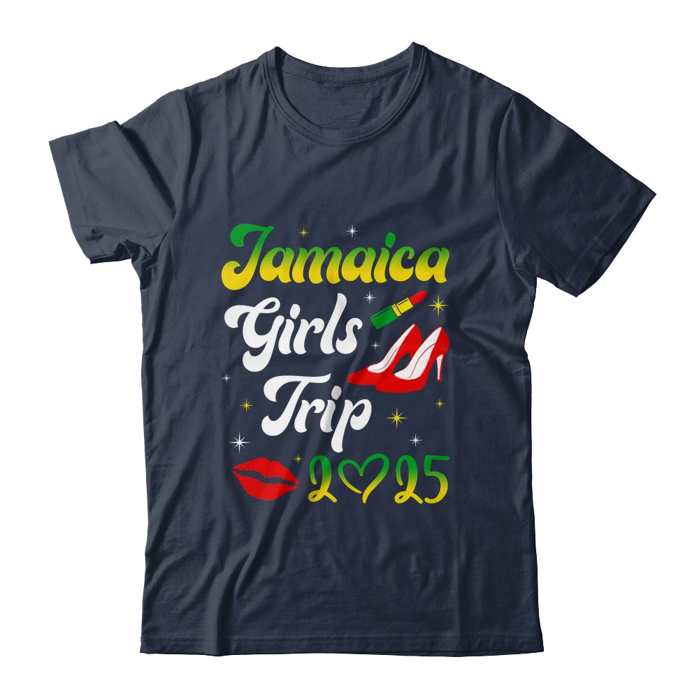 Jamaica Girls Trip 2025 Girls Squad Summer Vacation Souvenir Shirt & Tank Top | teecentury