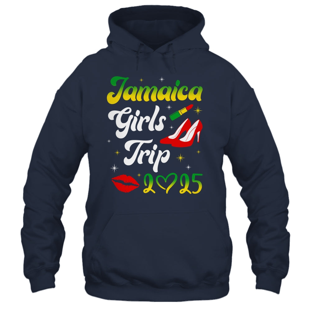 Jamaica Girls Trip 2025 Girls Squad Summer Vacation Souvenir Shirt & Tank Top | teecentury