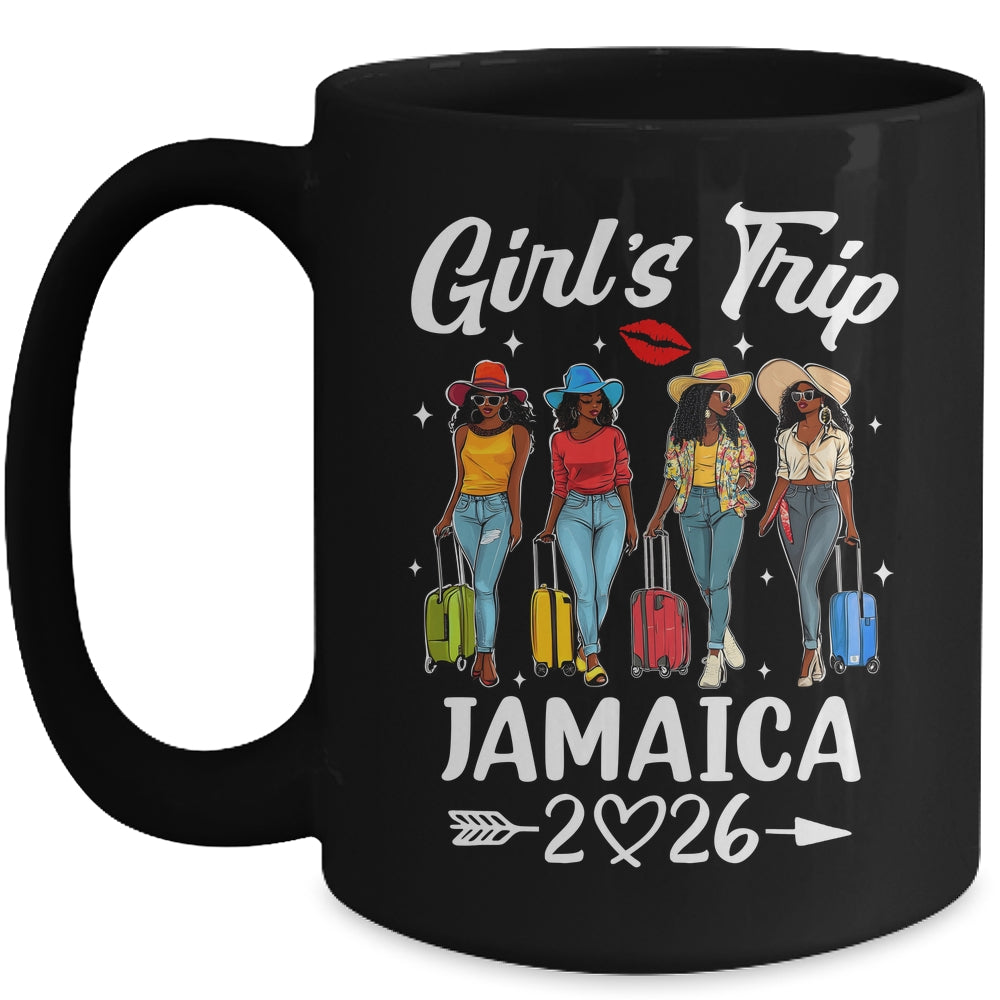 Jamaica Girls Trip 2026 Birthday Squad Women Vacation Mug | teecentury