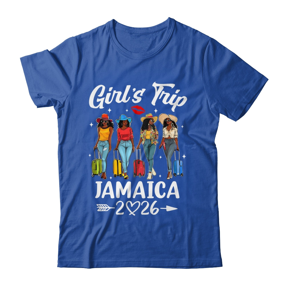 Jamaica Girls Trip 2026 Birthday Squad Women Vacation Shirt & Tank Top | teecentury