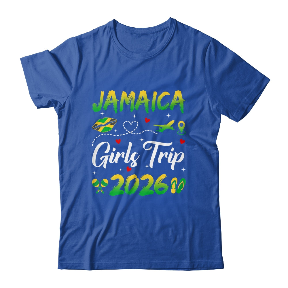 Jamaica Girls Trip 2026 Summer Vacation Weekend Matching Shirt & Tank Top | teecentury