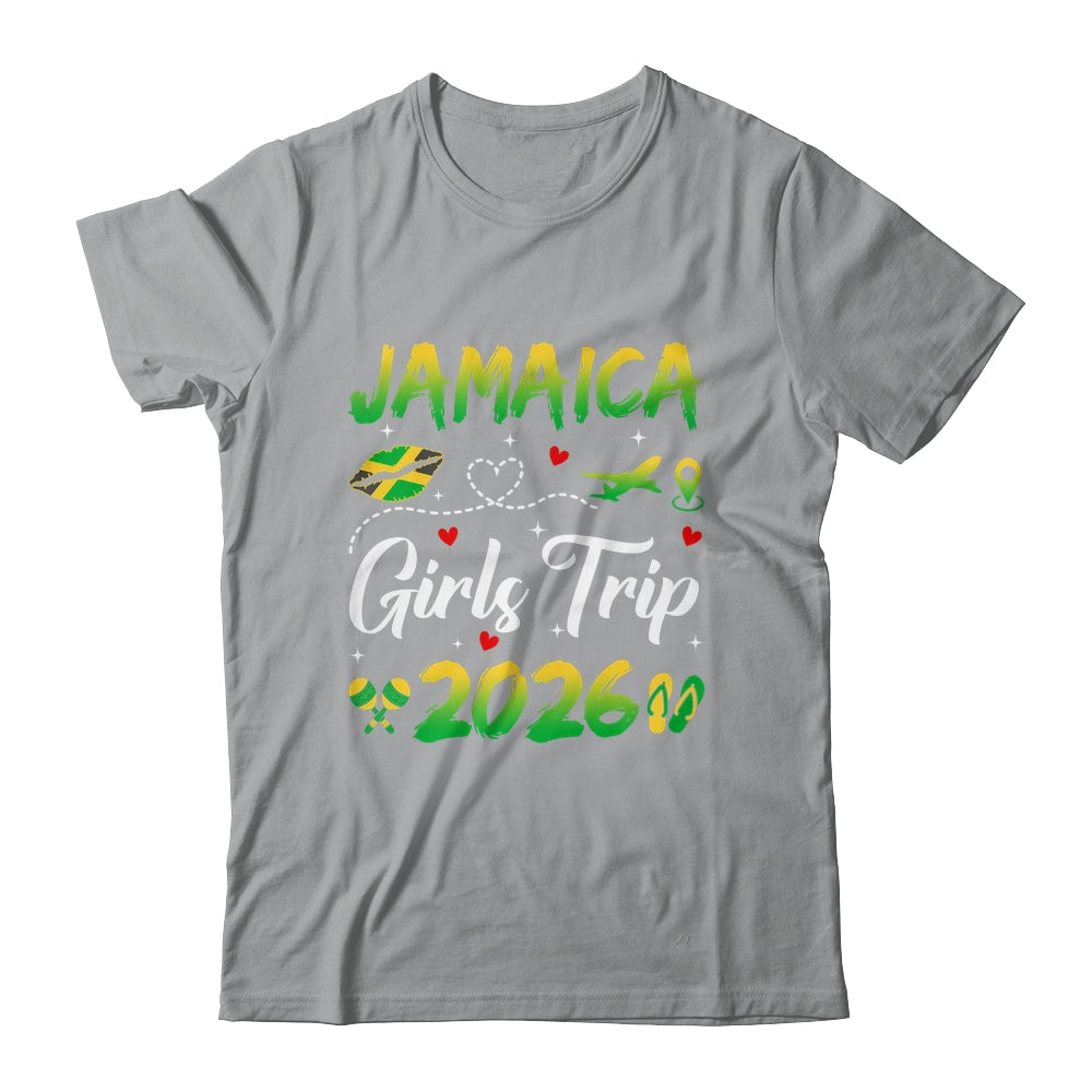 Jamaica Girls Trip 2026 Summer Vacation Weekend Matching Shirt & Tank Top | teecentury
