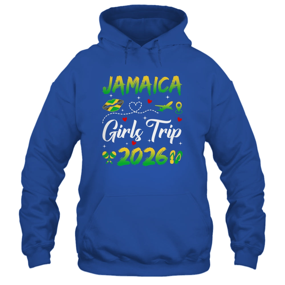 Jamaica Girls Trip 2026 Summer Vacation Weekend Matching Shirt & Tank Top | teecentury