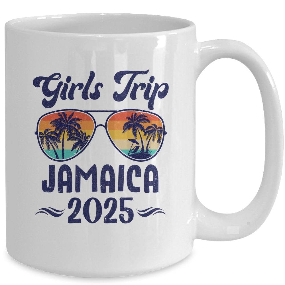 Jamaica Girls Trip Beach Vacation 2025 Matching Group Mug | teecentury