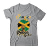 Jamaica Hair Flag Jamaican Black Girl Queen Afro Women Shirt & Tank Top | teecentury