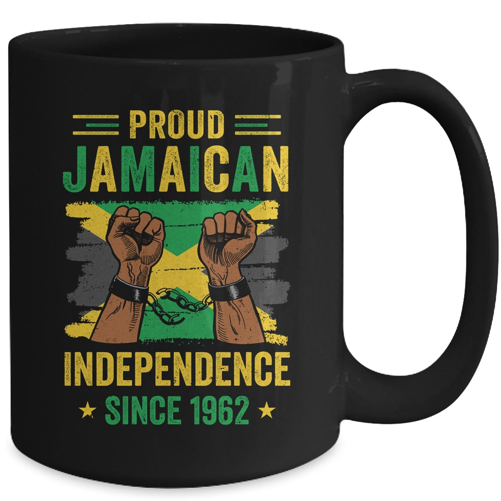 Jamaica Independence Day 1962 Proud Jamaican Men Women Mug | teecentury