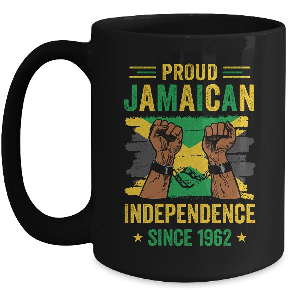 Jamaica Independence Day 1962 Proud Jamaican Men Women Mug | teecentury