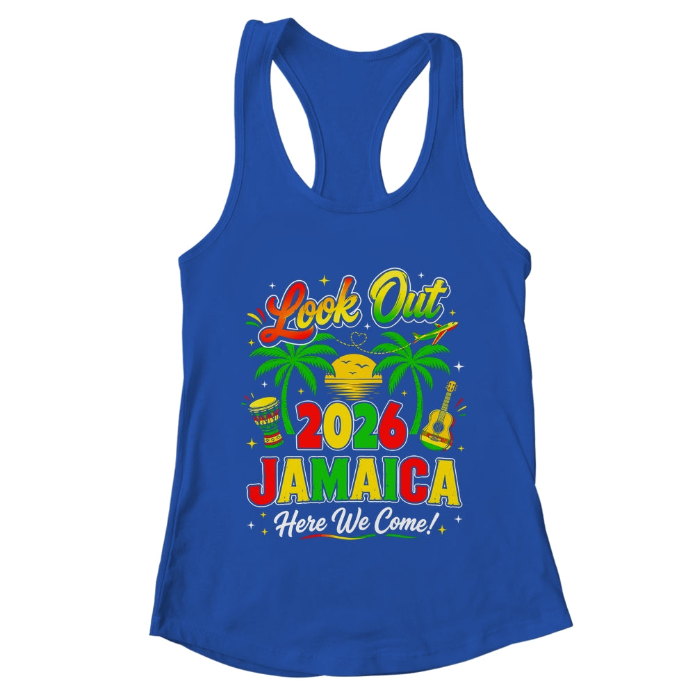 Jamaica Vacation 2026 Here We Come Friends Family Matching Shirt & Tank Top | teecentury